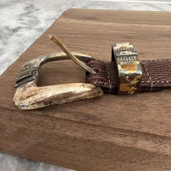 Johnston & Murphy‎ Belt 40 Brown Leather 75-3433 - Picture 4 of 16